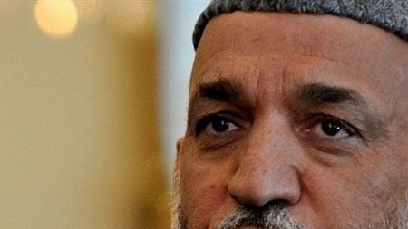 کرزی با دمش!