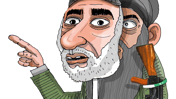 ملا عمری ها پشت چهره کرزی