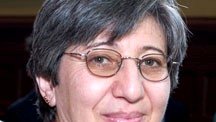 خانم سیما سمر عضو شورای مرکزی حزب وحدت اسلامی