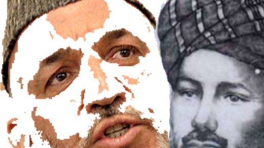 تجسُد محمد گُل مومند در چهره کرزی