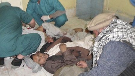 تخار: عکس هایی از تازه ترین جنایت جنگی تروریست ها و اشغالگران افغان