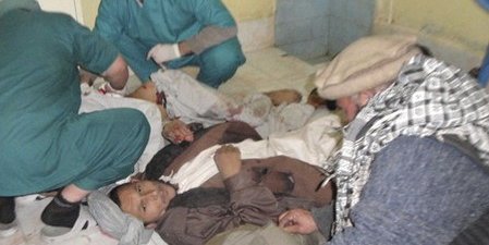 تخار: عکس هایی از تازه ترین جنایت جنگی تروریست ها و اشغالگران افغان
