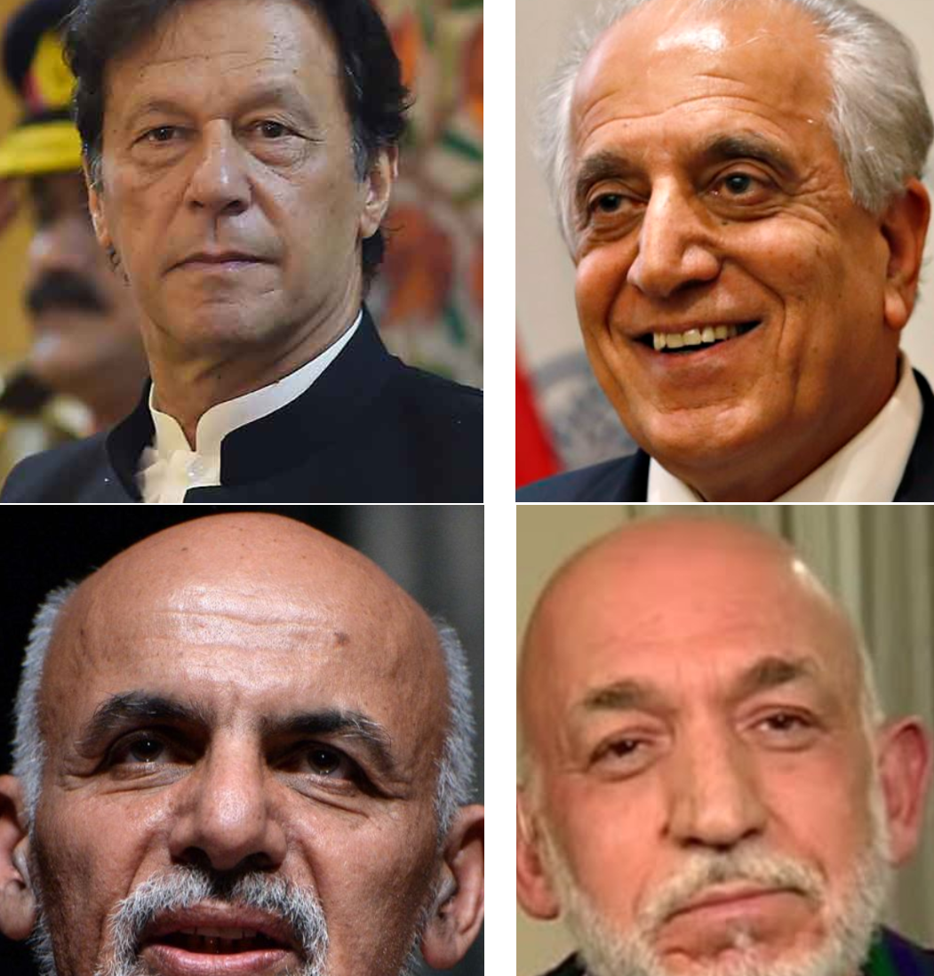 سوء استفاده خلیل زاد، احمدزی، کرزی و عمران خان از امکانات دولتی چند کشور برای هیولای پشتونیزم