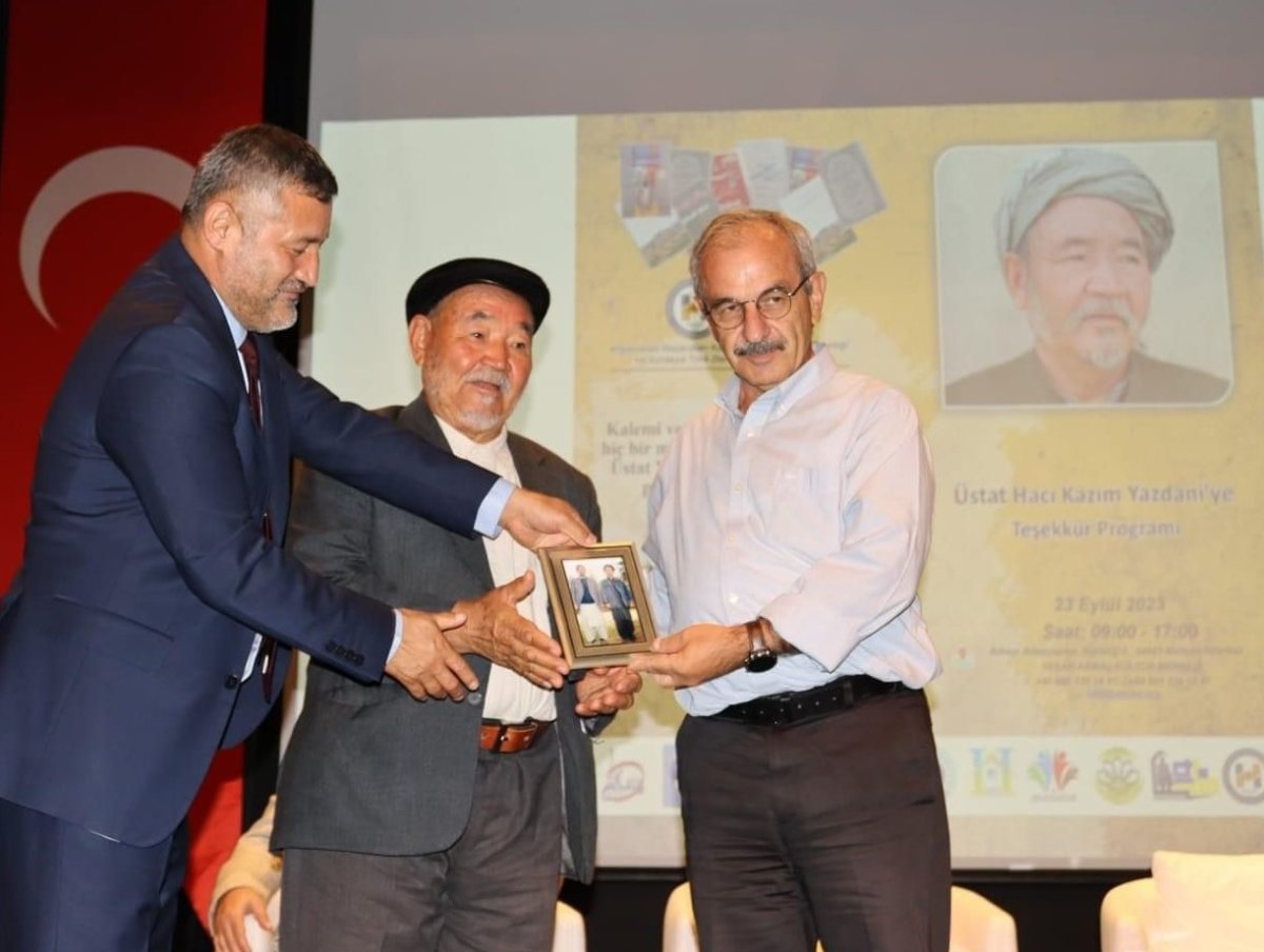 ترکیه: تجلیل از خدمات تاریخی فرهنگی کاظم یزدانی، تاریخ نگار و مردم شناس