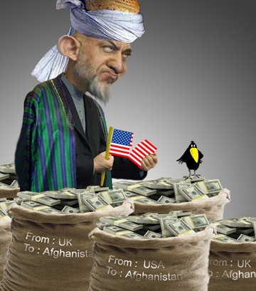 نمـک حـرامی به شـیوه کـرزی