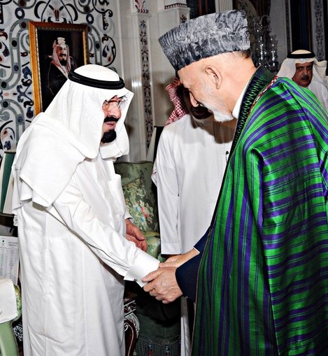 کرزی مهمان پدر تروریزم 