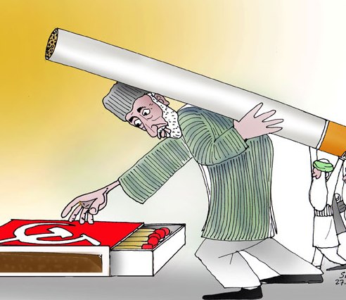 سگرت و گوگرد آقای کرزی