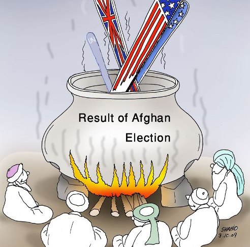 نتیجه انتخابات افغانستان