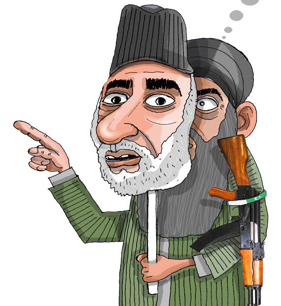 ملا عمری ها پشت چهره کرزی