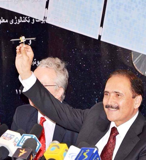 پشت پرده نخستین ماهواره افغانستان