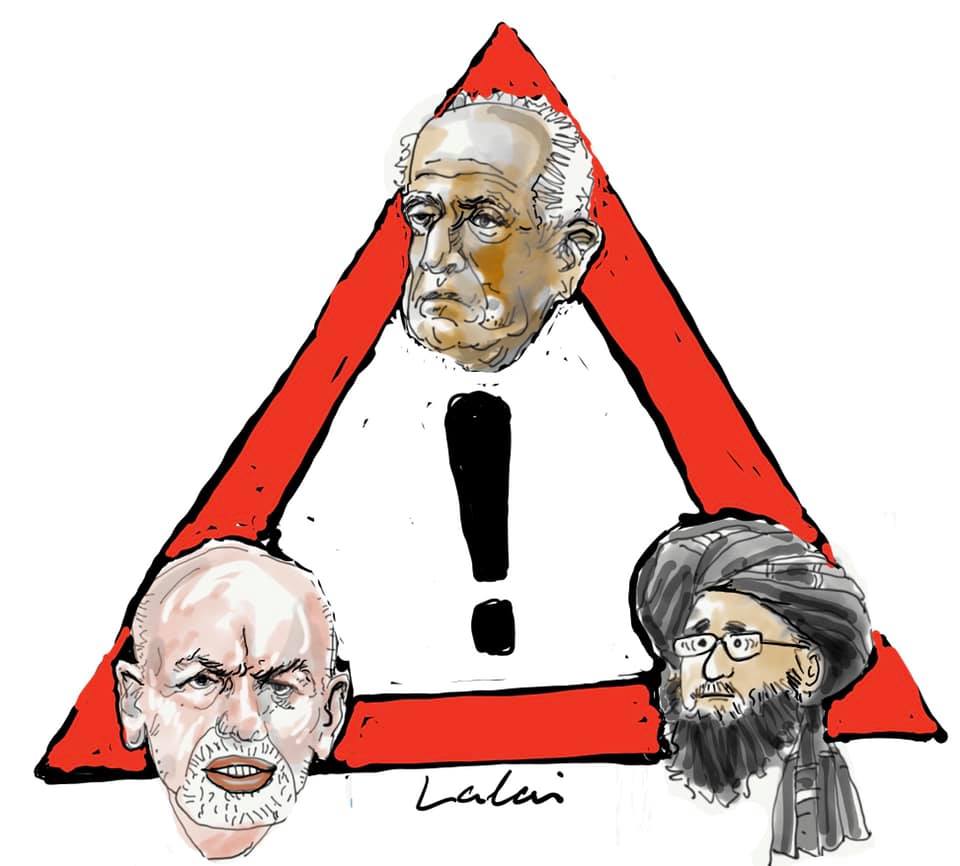 مثلث تروریزم: غنی احمدزی، غنی برادر و زلمی خلیل زاد